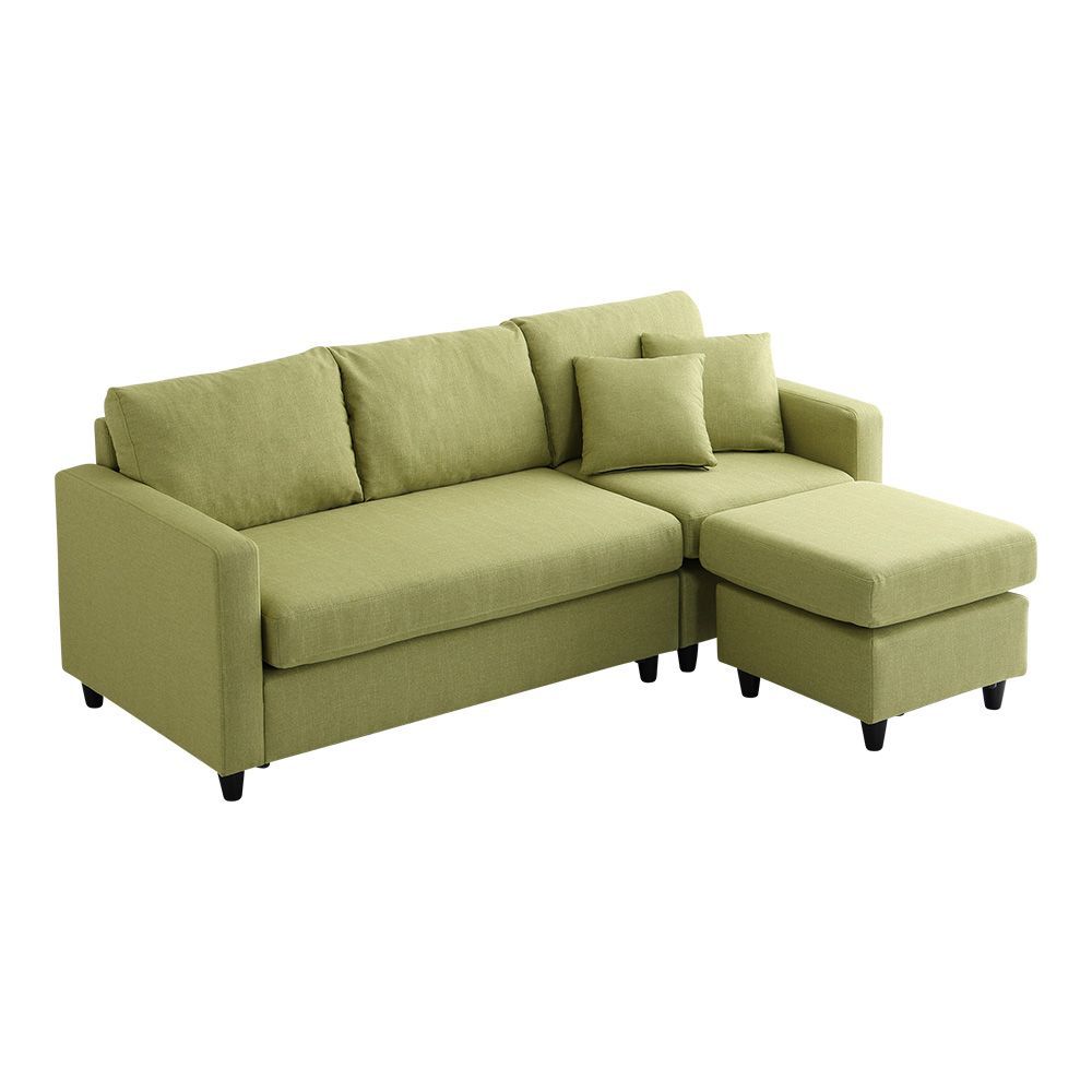 ファブリックコーナー3人掛けソファ FC 3P LGE