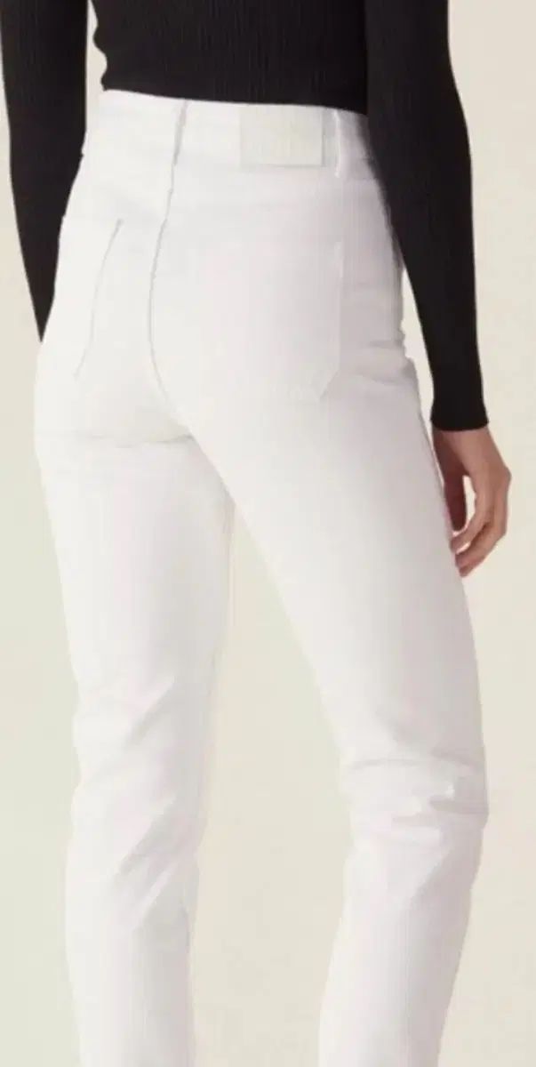 SANDRO サンドロ ホワイトデニム 36