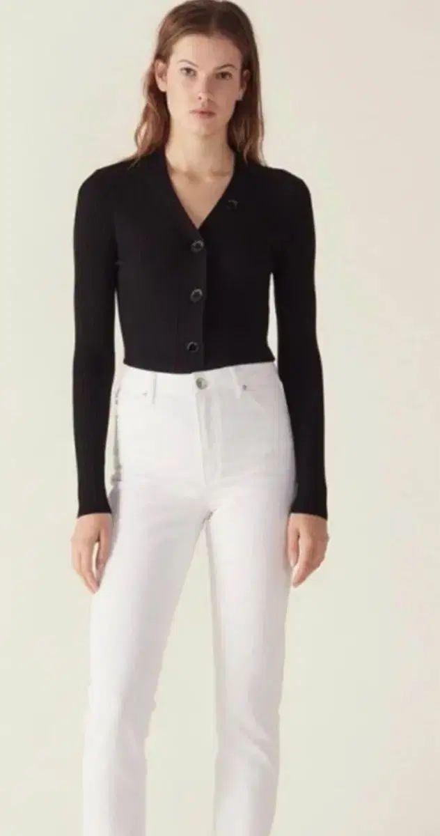 サンドロ ホワイトデニム