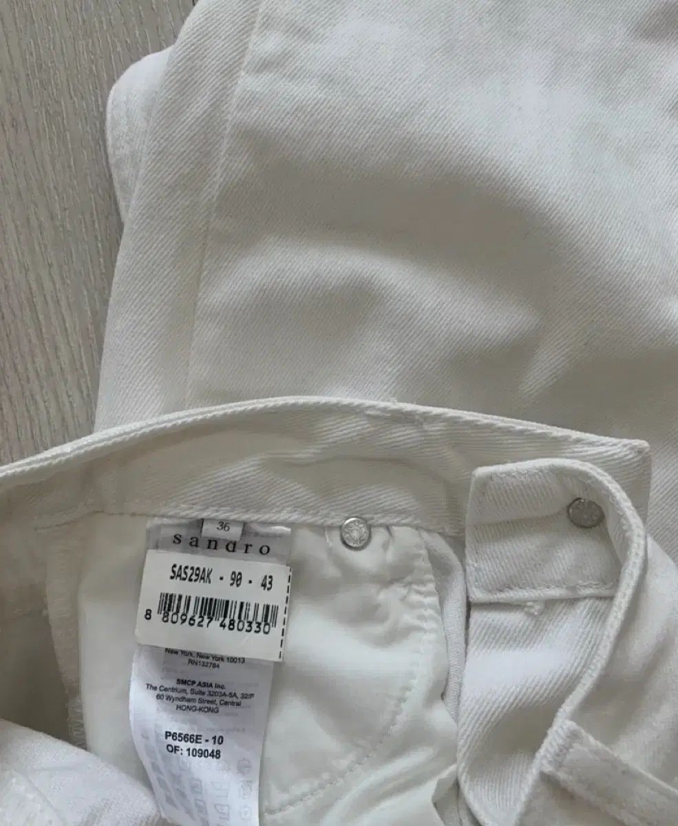 サンドロ ホワイトデニム