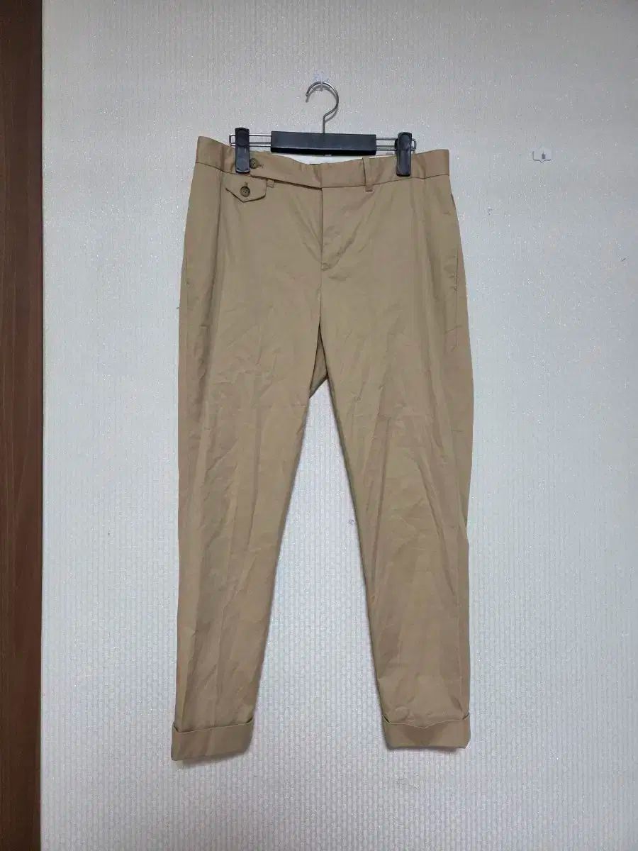 ポロ 165 ベージュ コットン パンツ