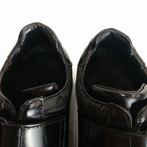  グッチ GUCCI ベルクロ ローカット シューズ 111 6056 42 E 黒 ブラック 靴 AA その他 靴