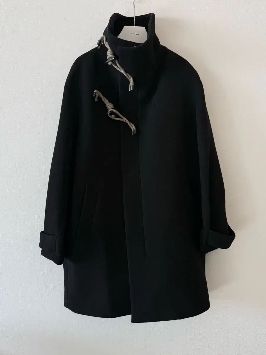 システムオム カシミア ハイネック ダッフル コート 95