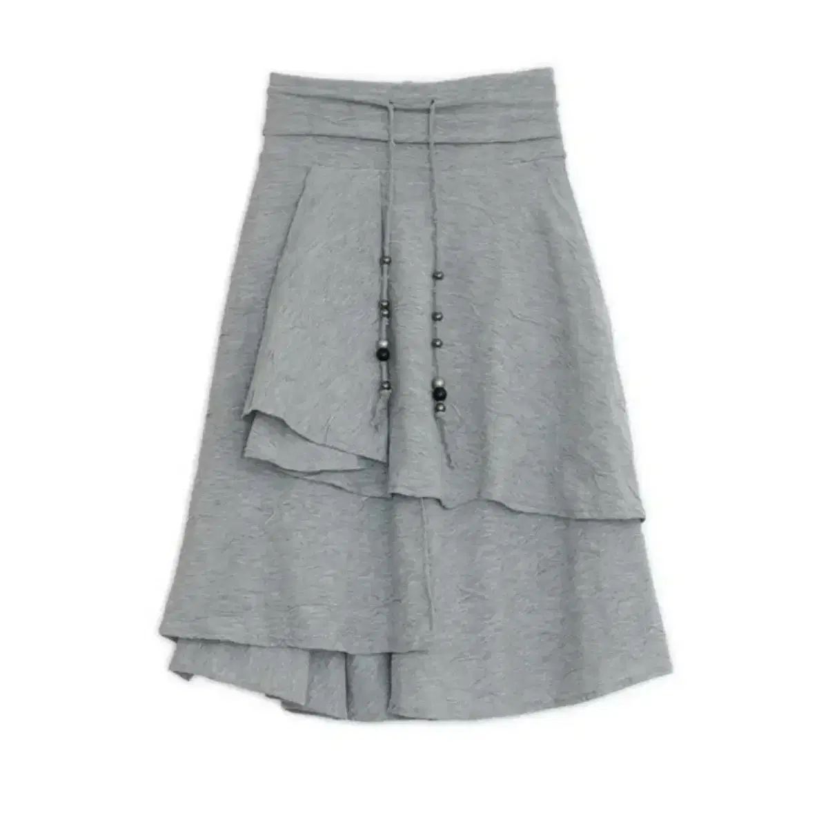 ハグユアースキン スター フ ードスカート グレー