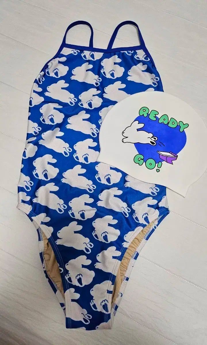 シンギング イン ザ レイン ブルー BUNNY Lサイズ