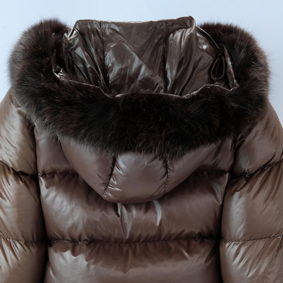 美品】DUVETICA デュベティカ KAPPA フォックスファー フード ロング