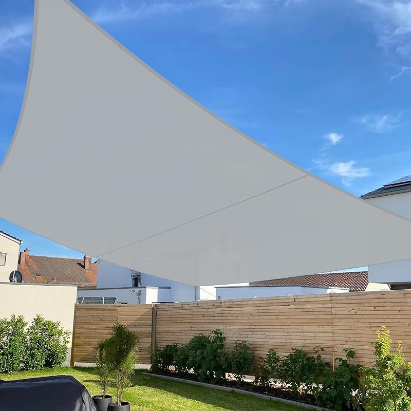 SUNNY GUARDひ雨よけ シェード 3x4m シルバーグレー 撥水シェード 四角サンシェード