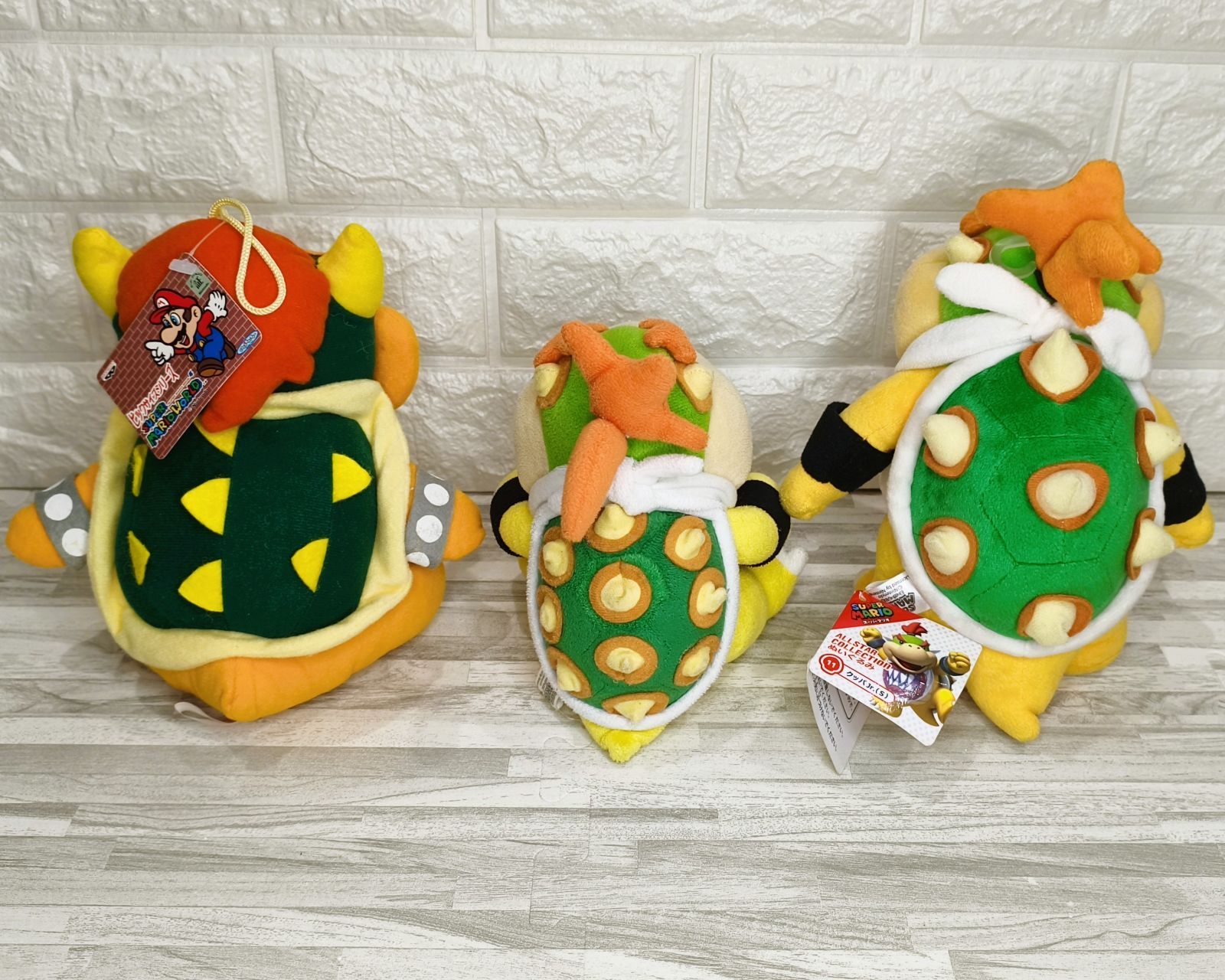 M002 Nintendo スーパーマリオ クッパJr. ヨッシー クッパ ぬいぐるみ