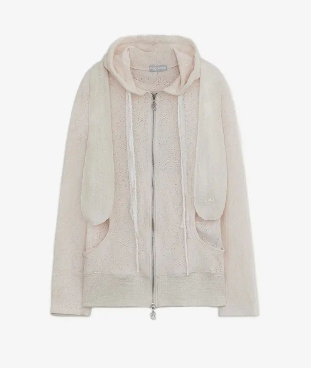 ハグユアースキン HUG YOUR SKIN トギング フーディー ジップアップ ベージュ