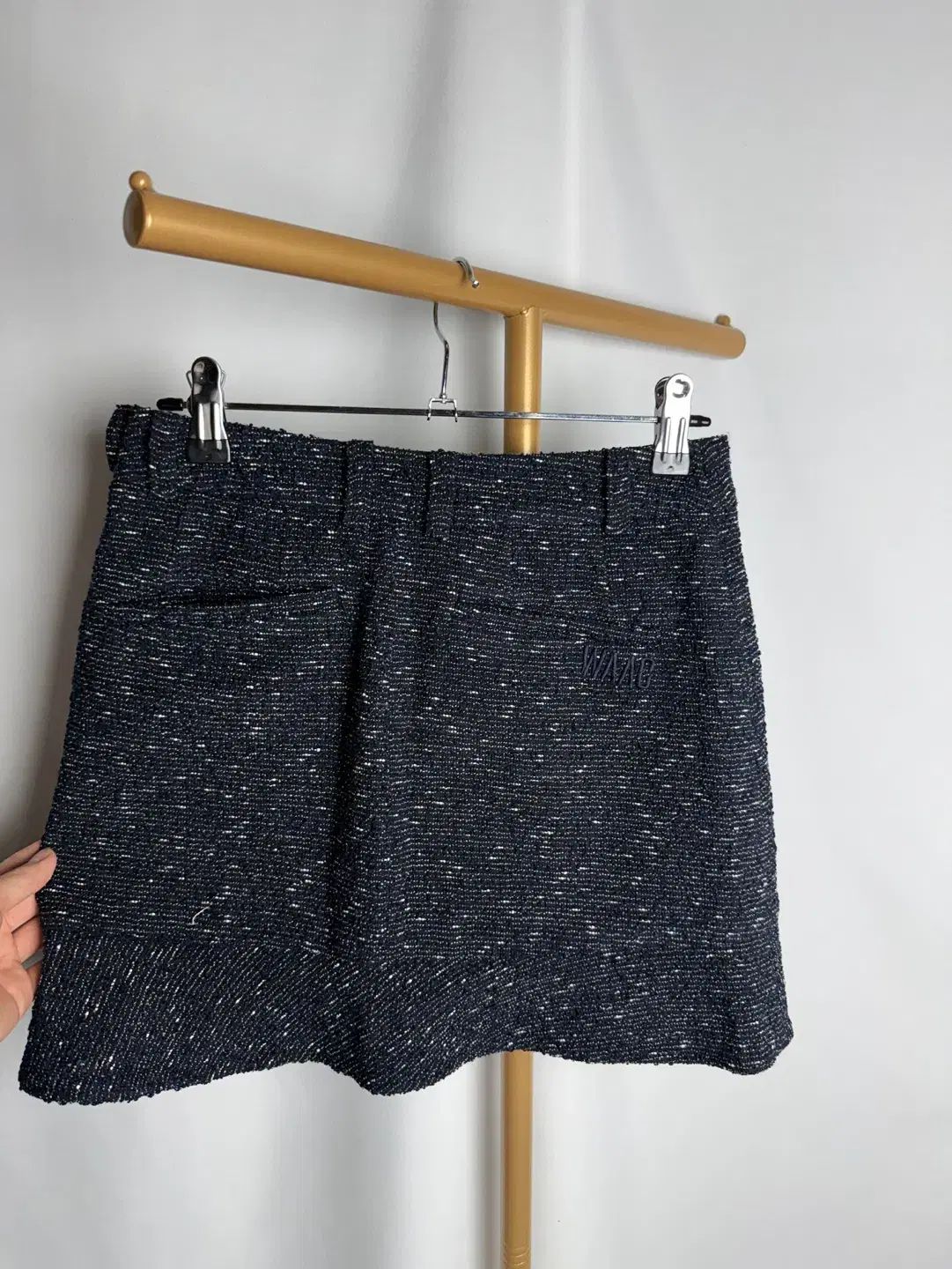  0 size WAAC ワック WACC ゴルフ レディース ツイード スカート その他 レディースウェア