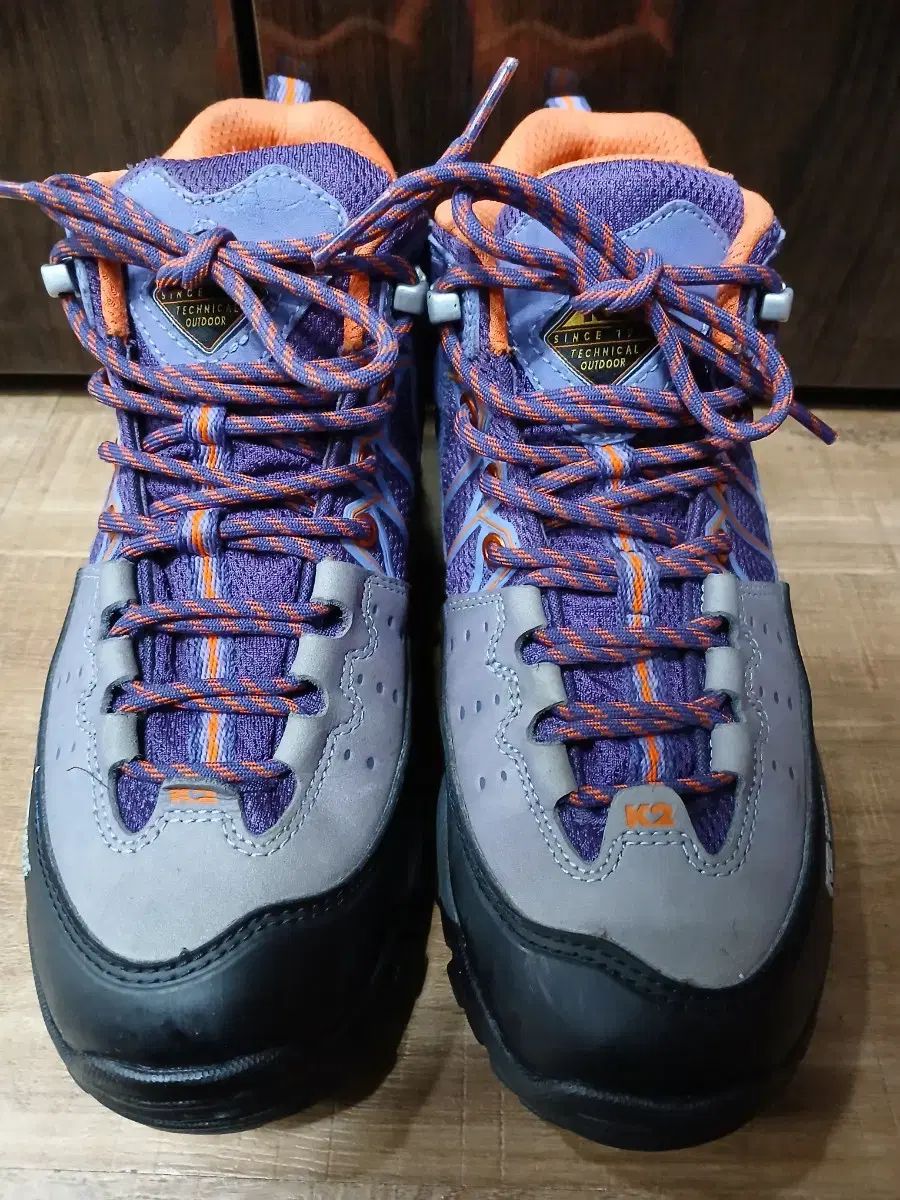 K2 登山靴 PURPLE オレンジ レディース 255mm