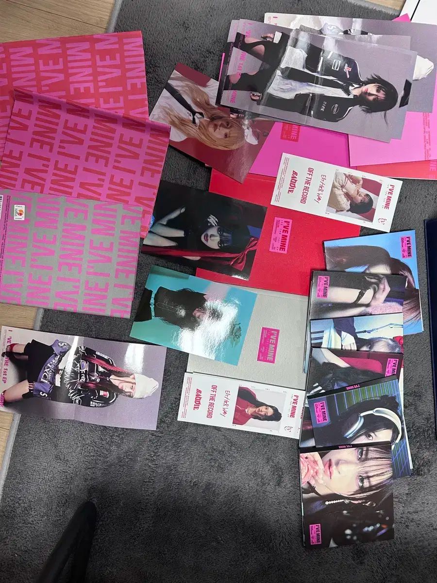 IVE mine i am アルバム トレカ ポスター CD ステッカー