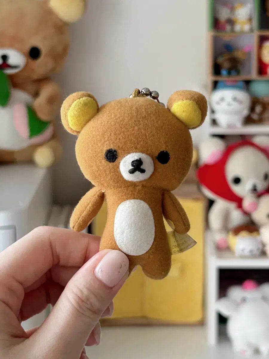 希少 レア リラックマ おきらく温泉 マスコット　キーチェーン リラックマぬいぐるみ・キーチェーン【希少品】 希少 レア リラックマ