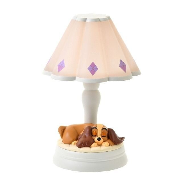 箱有り Disney わんわん物語 レディ LEDライト I LOVE MY DOG ディズニーストア