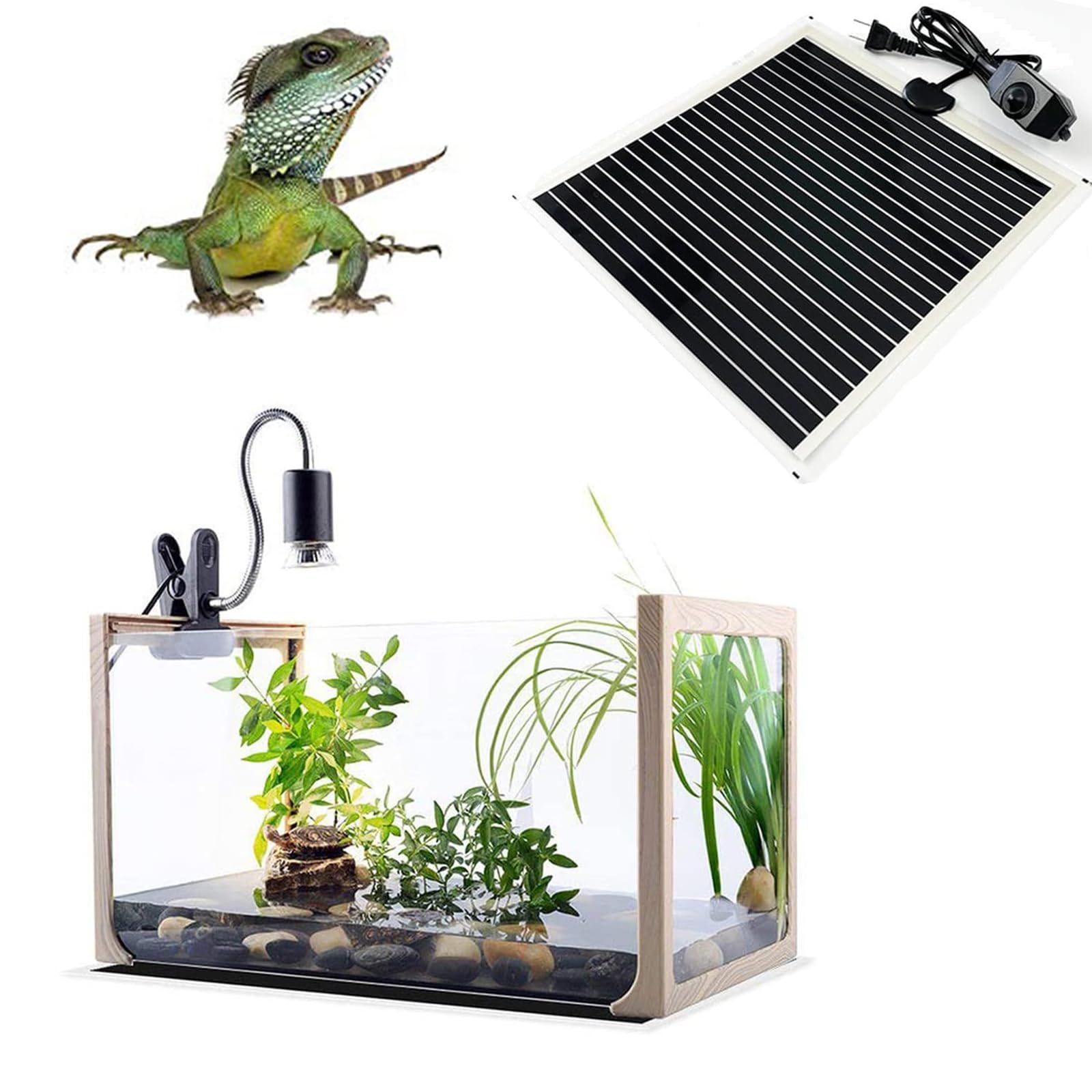 ビバリア シートヒーター 爬虫類 保温 パネル 水槽 飼育 2枚 リクガメ