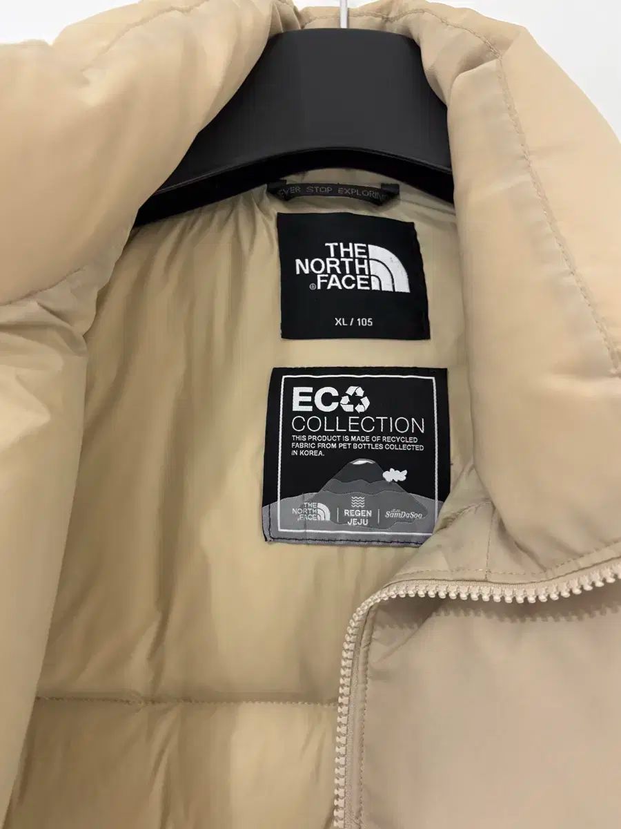 THE NORTH FACE ダウン ベージュ