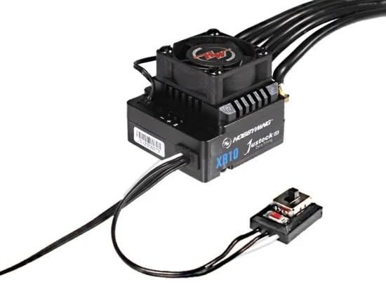 HOBBYWING XERUN XR10 Justock G3S 1 10 1 12用 ホビーウィング ラジコン エックスイーラン xerun ESC スマートファン 温度上昇防止 逆接保護回路 回転数制限 内蔵型キャパシター BEC内蔵 データ記録