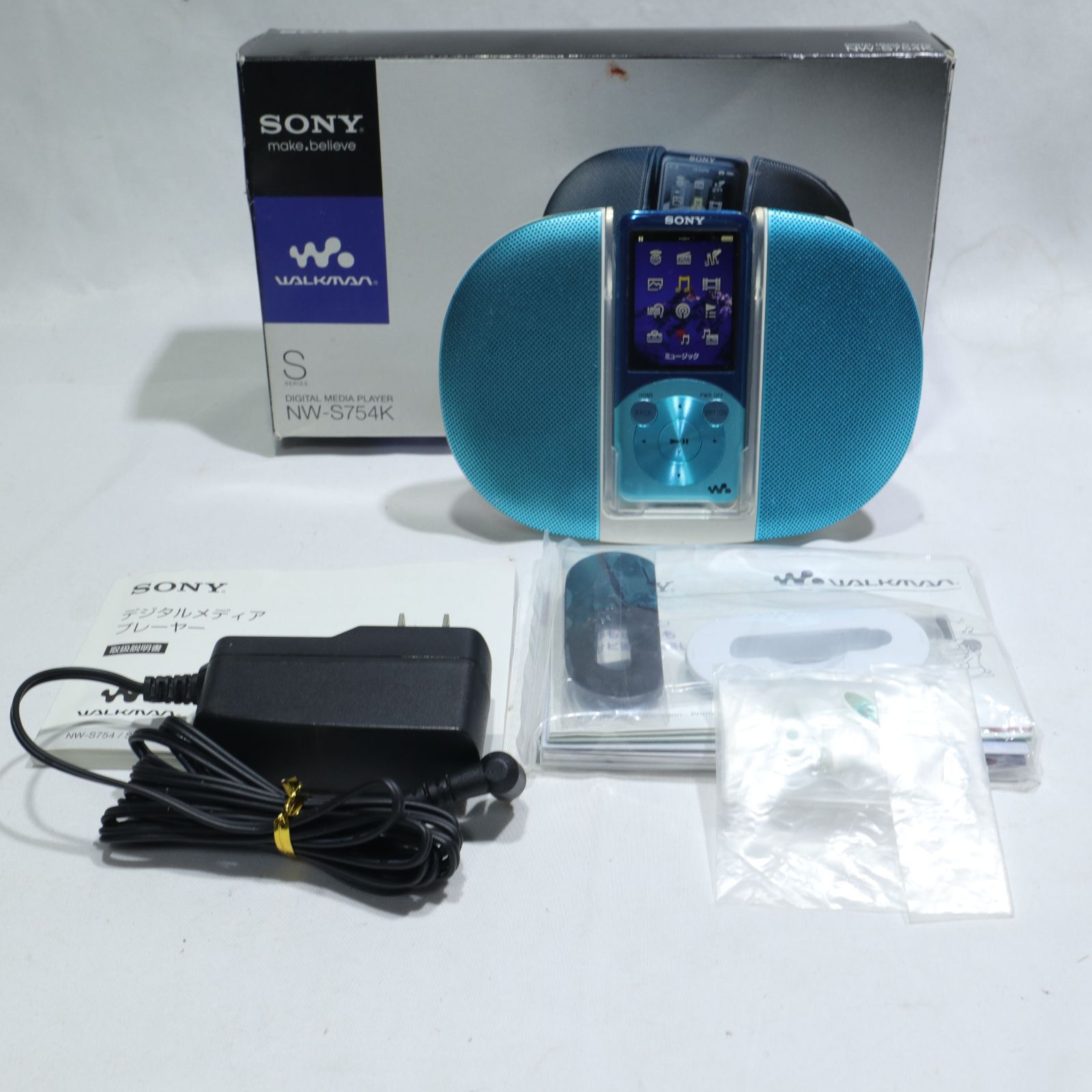 通電 動作 済 SONY ソニー WALKMAN ウォークマン Sシリーズ NW-S754K