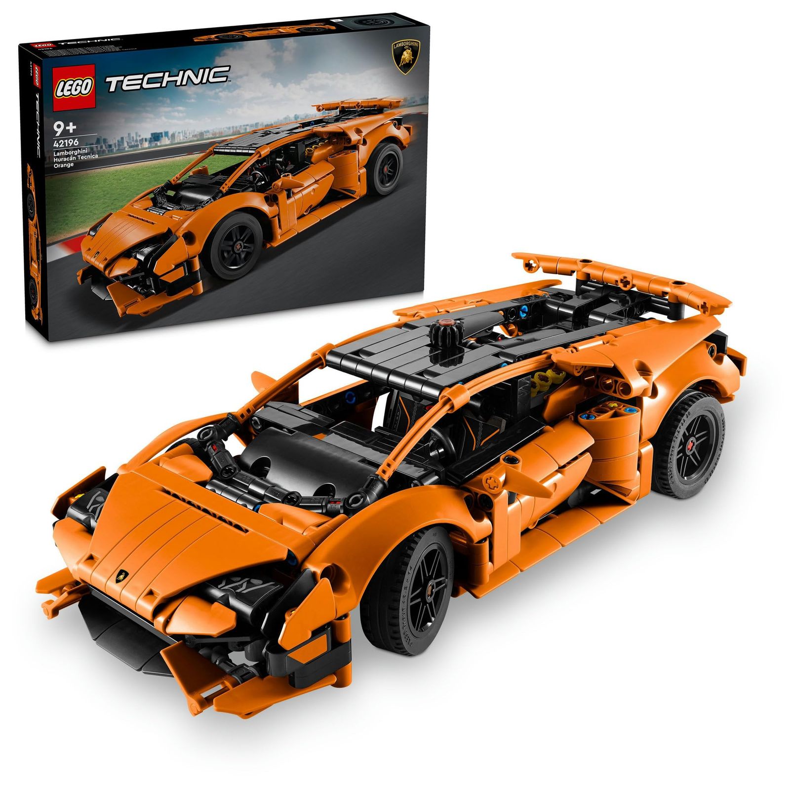 レゴ LEGO テクニック Lamborghini Huracán Tecnica オレンジ おもちゃ 玩具 誕生日 プレゼント ブロック 男の子 女の子 子供 9歳 10歳 11歳 小 Lamborghini Huracán Tecnica オレンジ