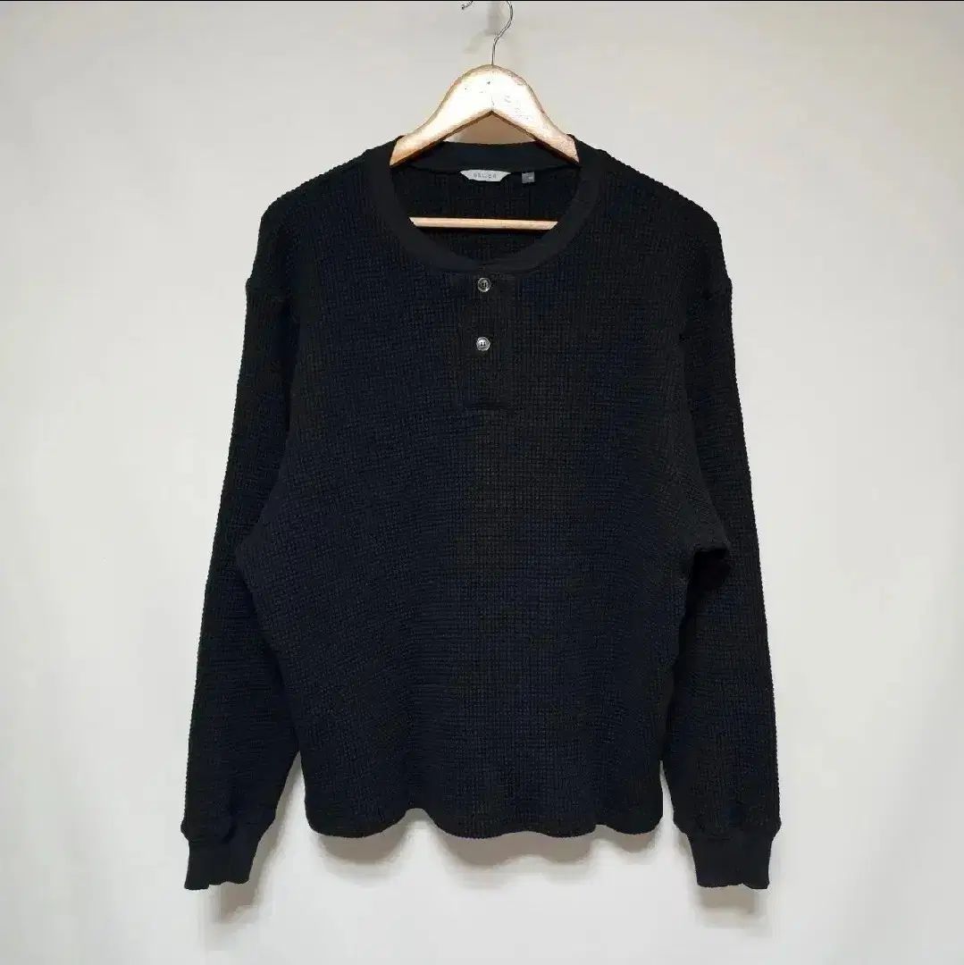 BELIER ベルリエ ワッフル ヘンリーネック Tシャツ 105サイズ