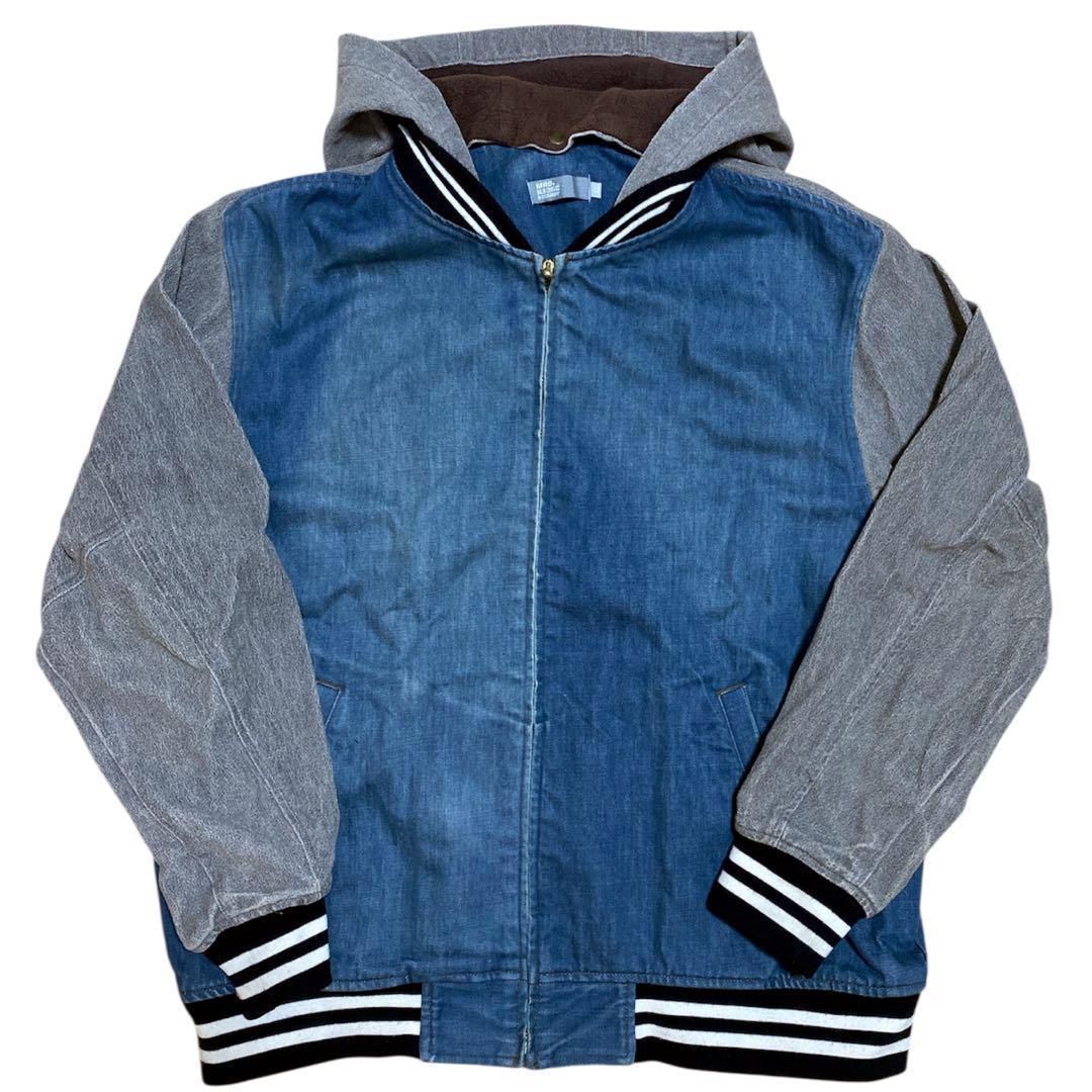 Mad Hectic/2004年/デニムスタジャン/裏原/00s Mad Hectic/2004年/デニムスタジャン/裏原/00s ファッション Mad