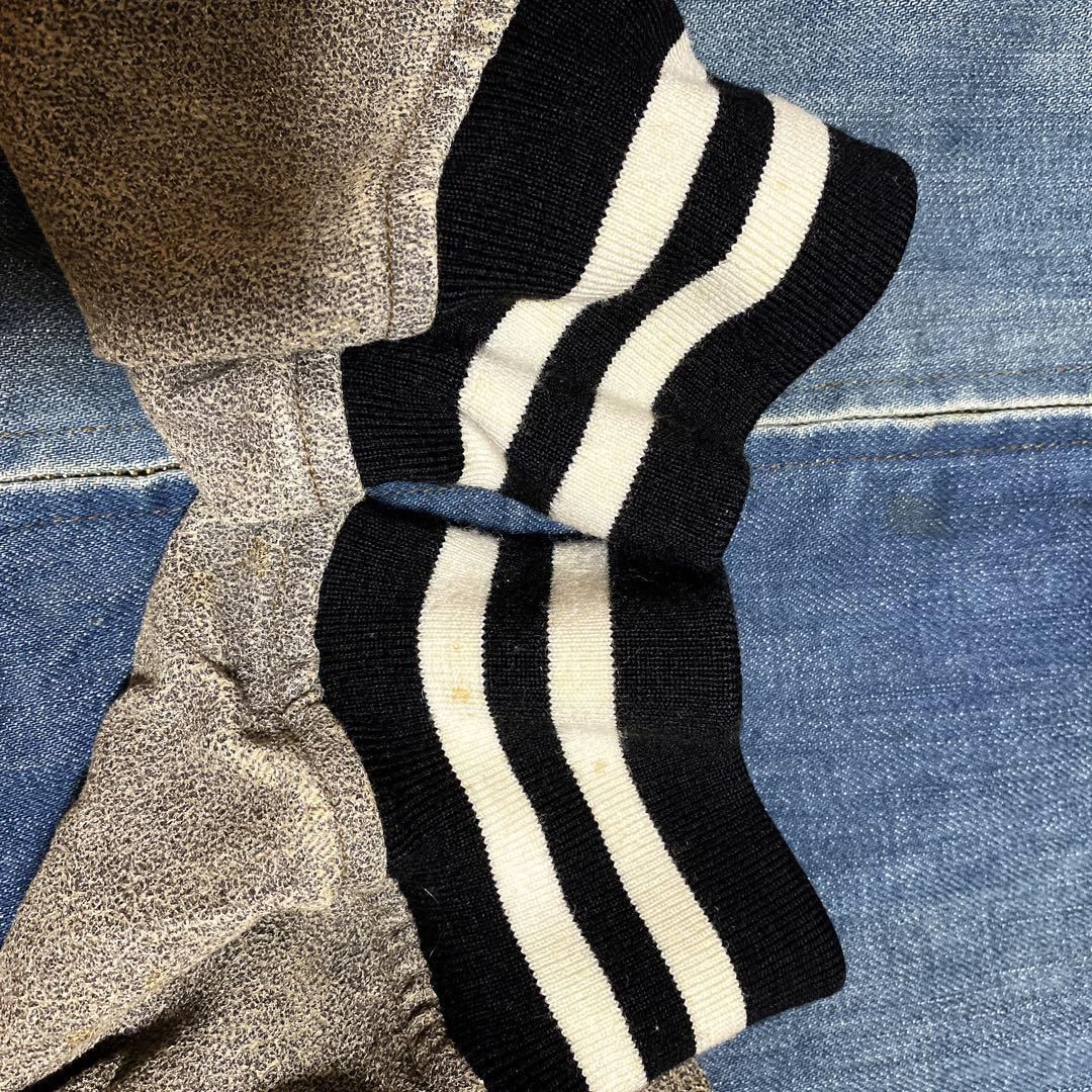 小売業者 Mad Hectic/2004年/デニムスタジャン/裏原/00s Mad Hectic