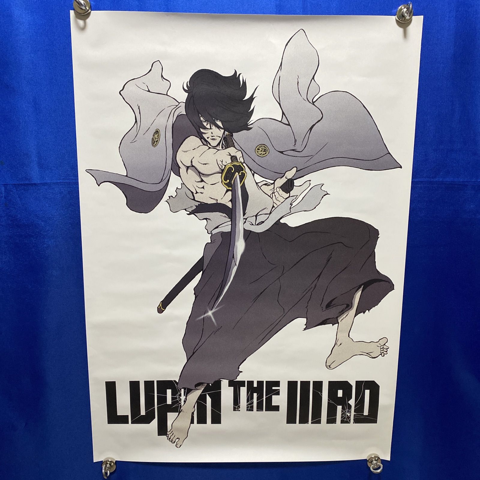 ルパン三世血煙の五ェ門ノートポスター ルパン三世血煙の五ェ門ノート