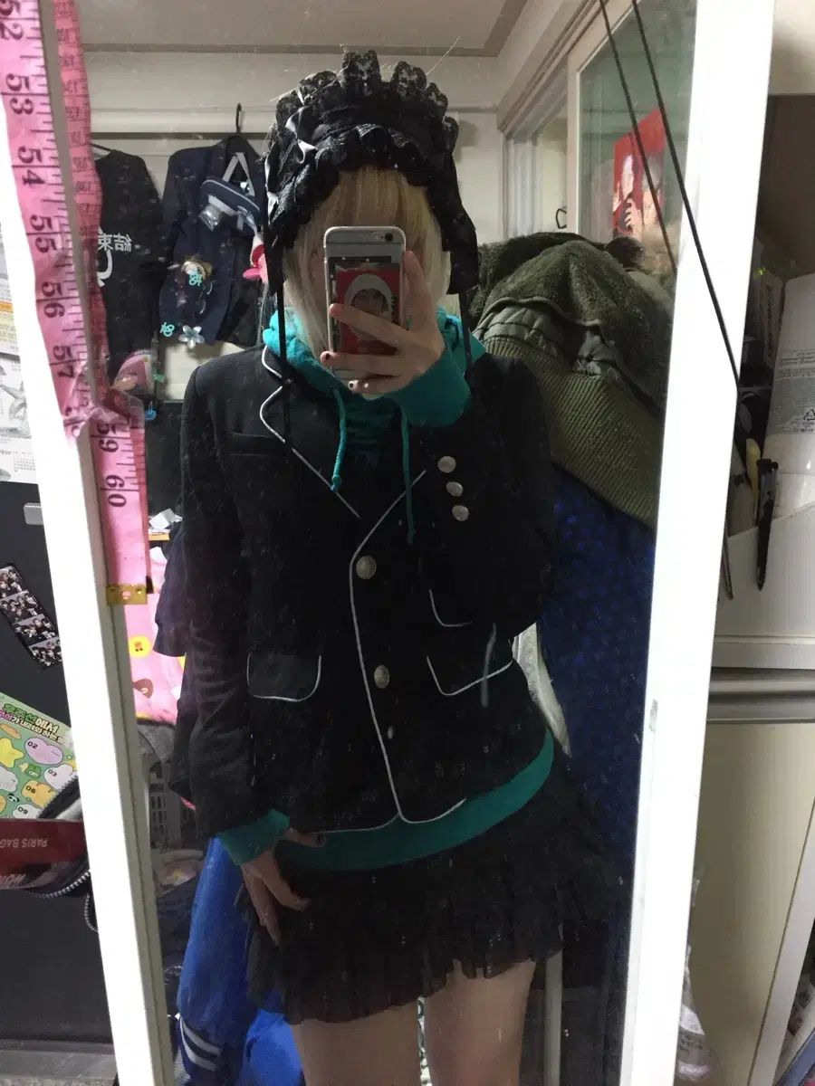 ヴィンテージ lovetoxic ブレーザー フード コーディネートセット ギャル 地雷系 なな パンク