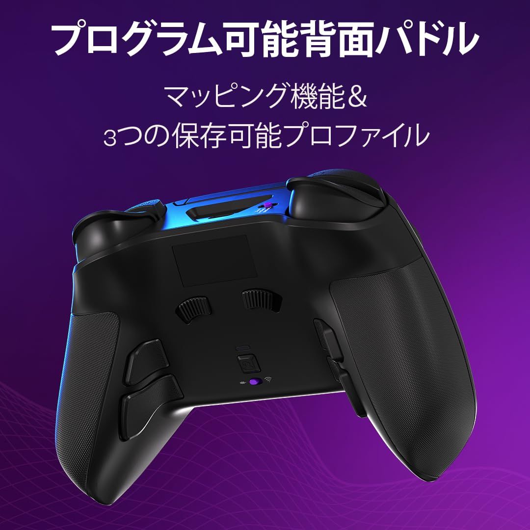 PDP Victrix Pro BFG Wireless Controller for PS5 ビクトリクス プロコントローラー PS5 ブラック SONYオフィシャルライセンス商品 ブラック PlayStation5 WWW_SMP1DAWEKUDUS_SCH_ID