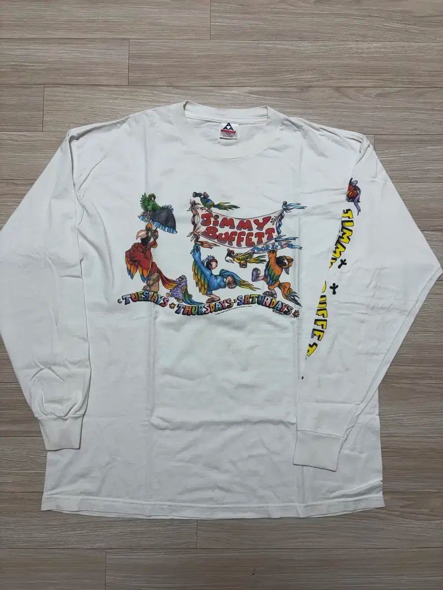 ジミー バフェット ヴィンテージ Tシャツ バンドTシャツ ロングスリーブ XL