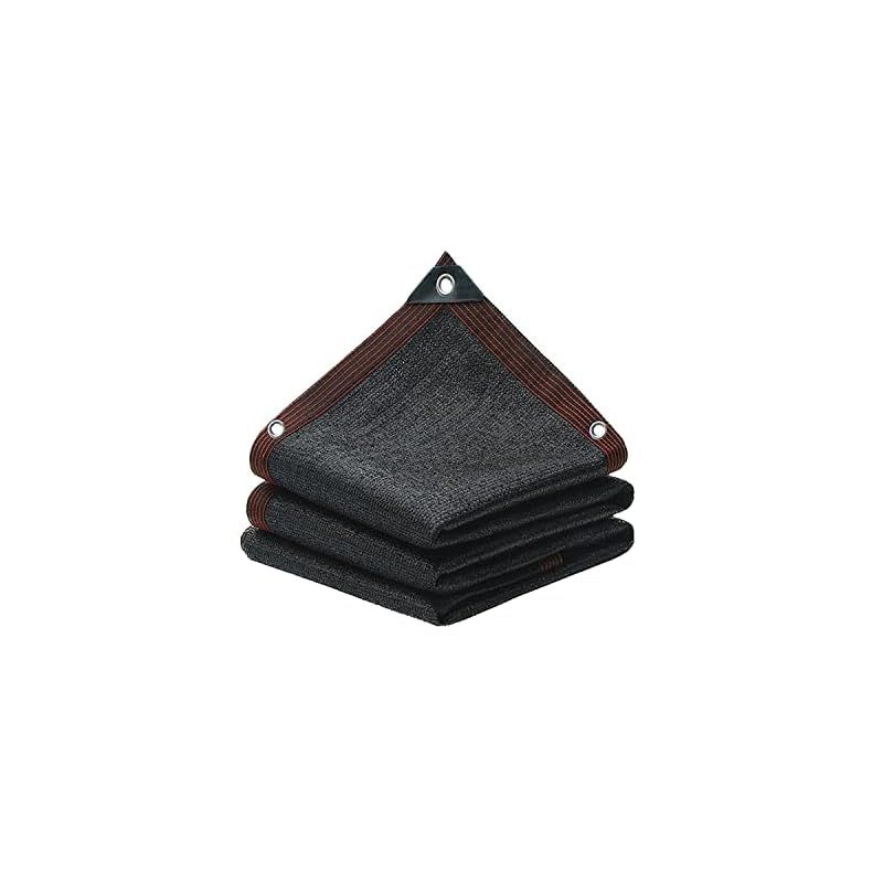 MASTORE 遮光ネット 4M 4M 日よけ シェード 抗紫外線ネット95 防塵 高密度ポリエチレン 18ピン ベランダ カーポート ルーフ ヤード パーティー 廊下 エッジを広げる ブラック