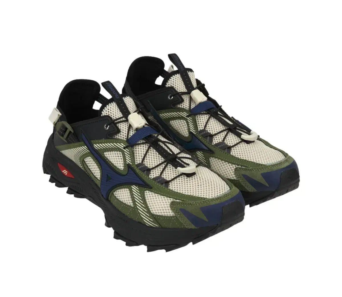 ミズノ レーサー トレイル SE カーキ