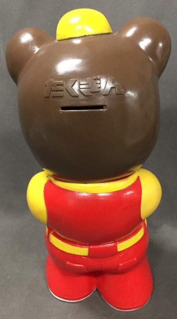 拓殖銀行 貯金箱 たくちゃんサクソフォンカウンターサイズ 250㎜