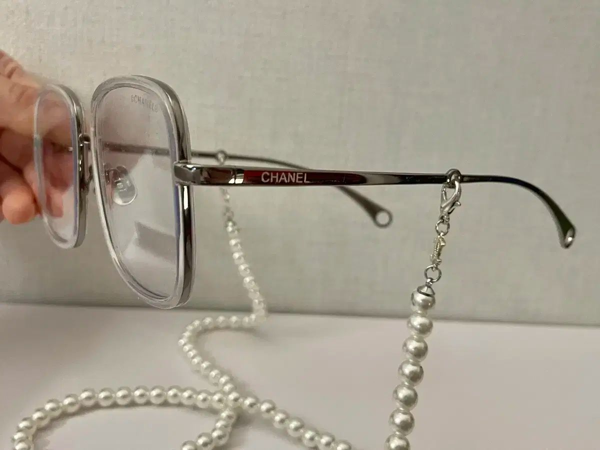  CHANEL パール ストラップ Starship Square メガネ サングラス 小物