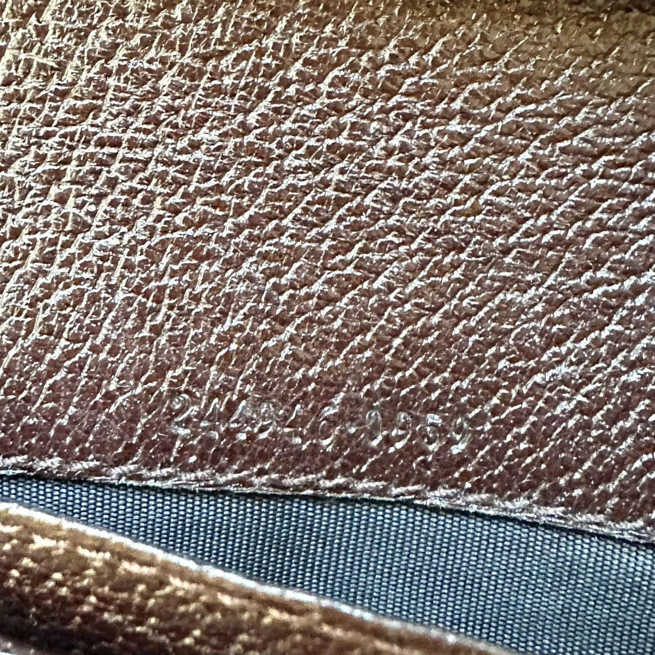  グッチ GUCCI 長財布 グッチシマ GGキャンバス ダークブラウン 長財布 小物