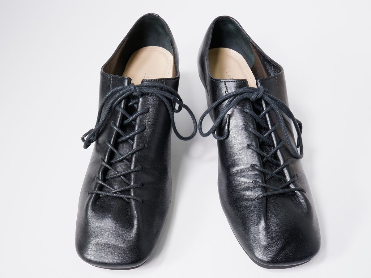 Heeled Darbyヒールダービーシューズ