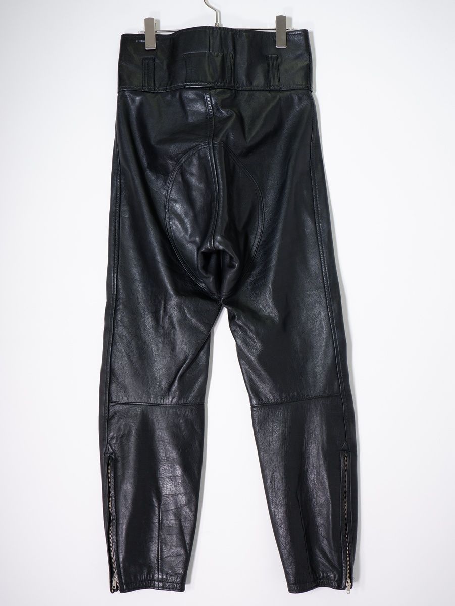 KOMINEコミネ 本革 ライディング ライダースレザーパンツ L MPTA79896