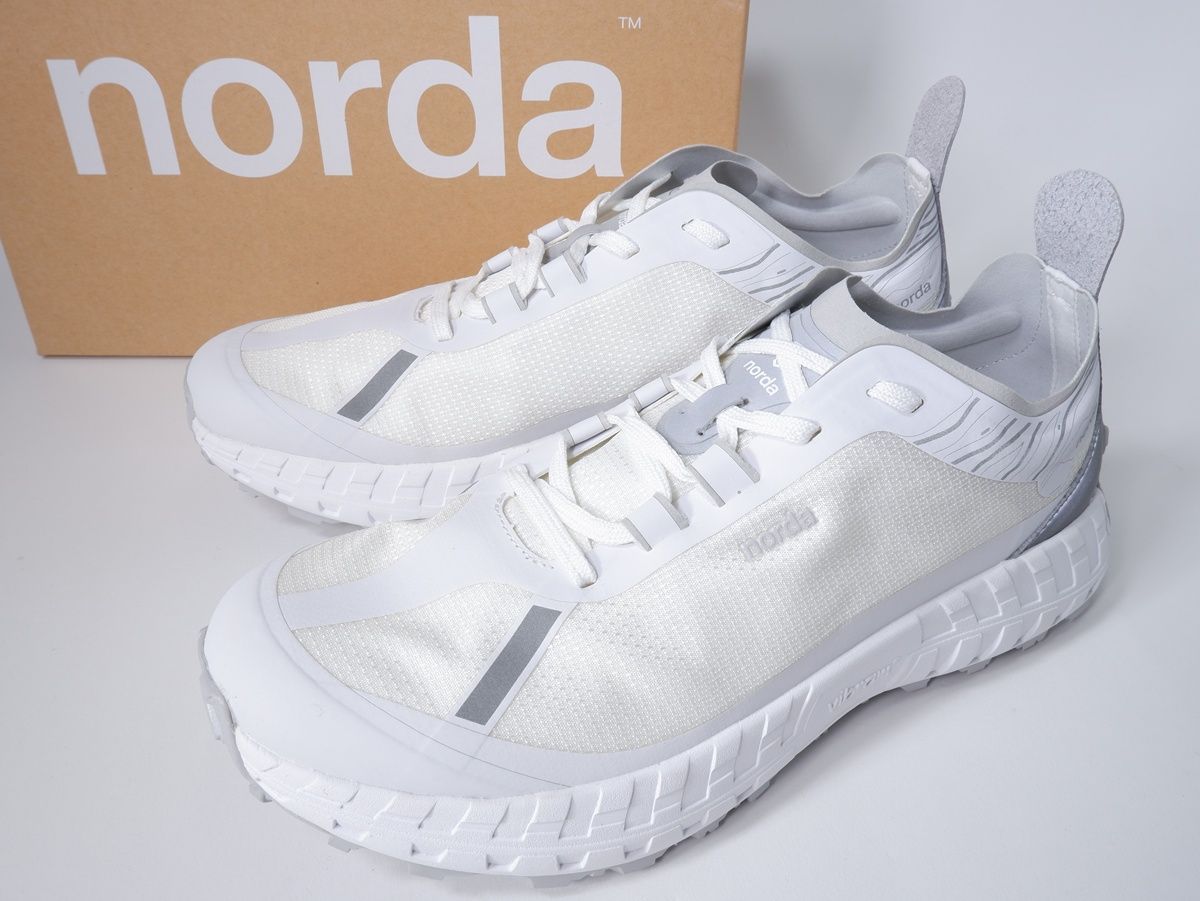 NORDAノルダ NORDA 001 M WHITEトレイルランニングシューズ US 10 28 cm