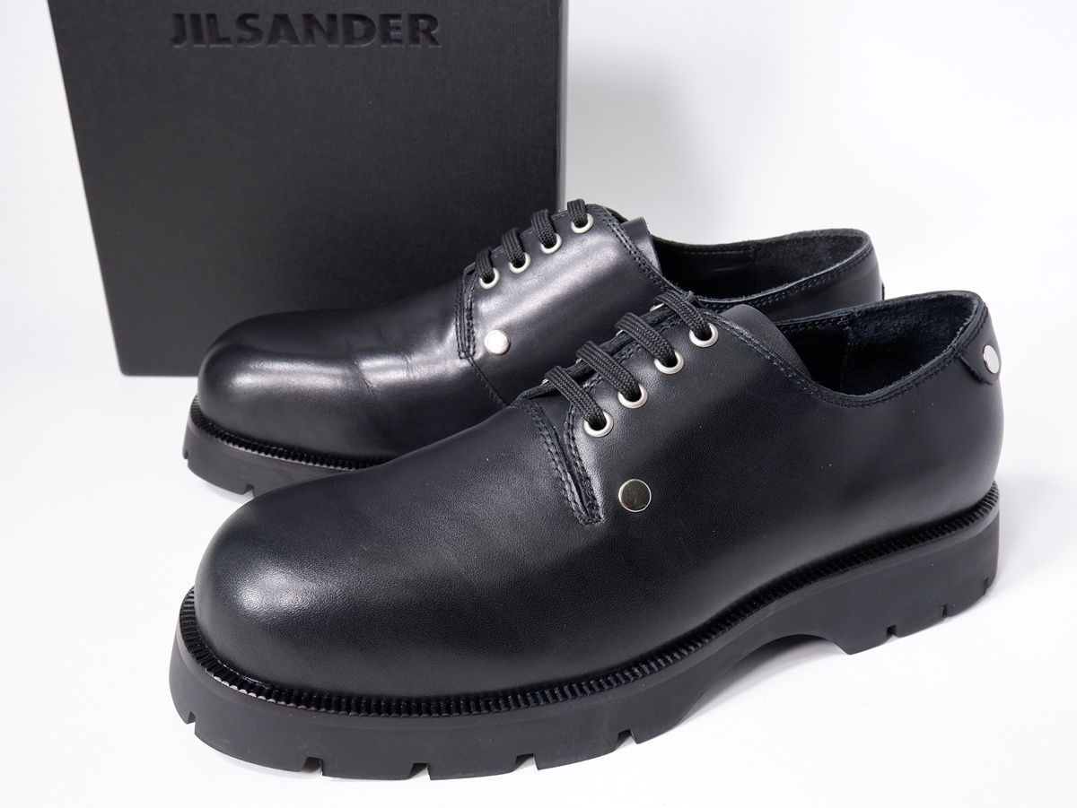JIL SANDERジルサンダー JI37510A Studded Derby Shoesスタッズ