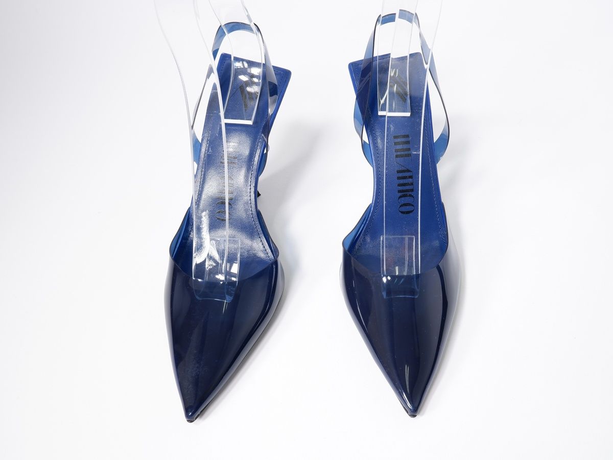  THE ATTICOジ アティコ ESTER 95 MMスリングバック ミュール パンプス 36 ハイヒール パンプス パンプス