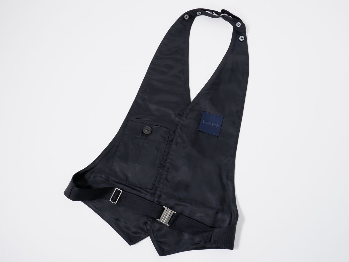 LANVINランバン ルカオッセンドライバー期ジレベスト【46】【MJKA79747