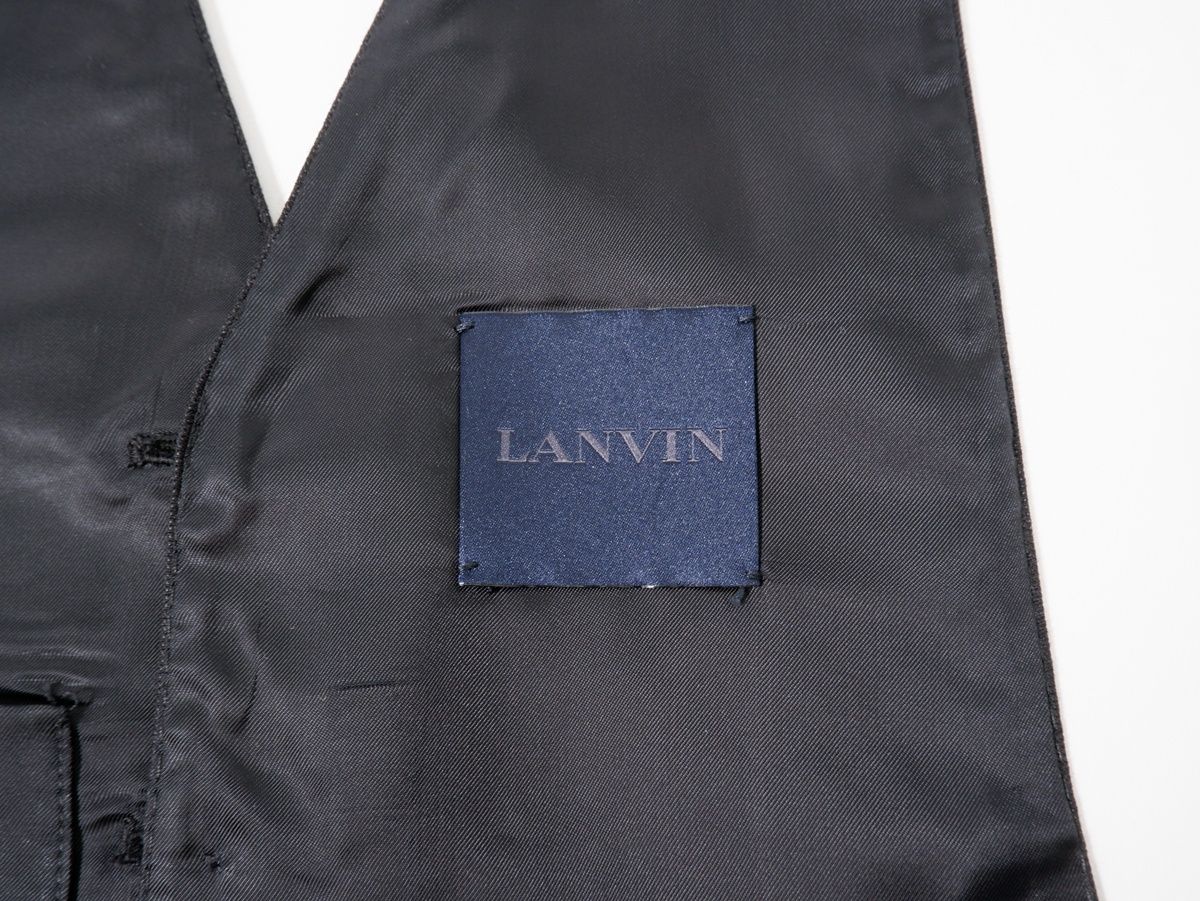 LANVINランバン ルカオッセンドライバー期ジレベスト【46】【MJKA79747