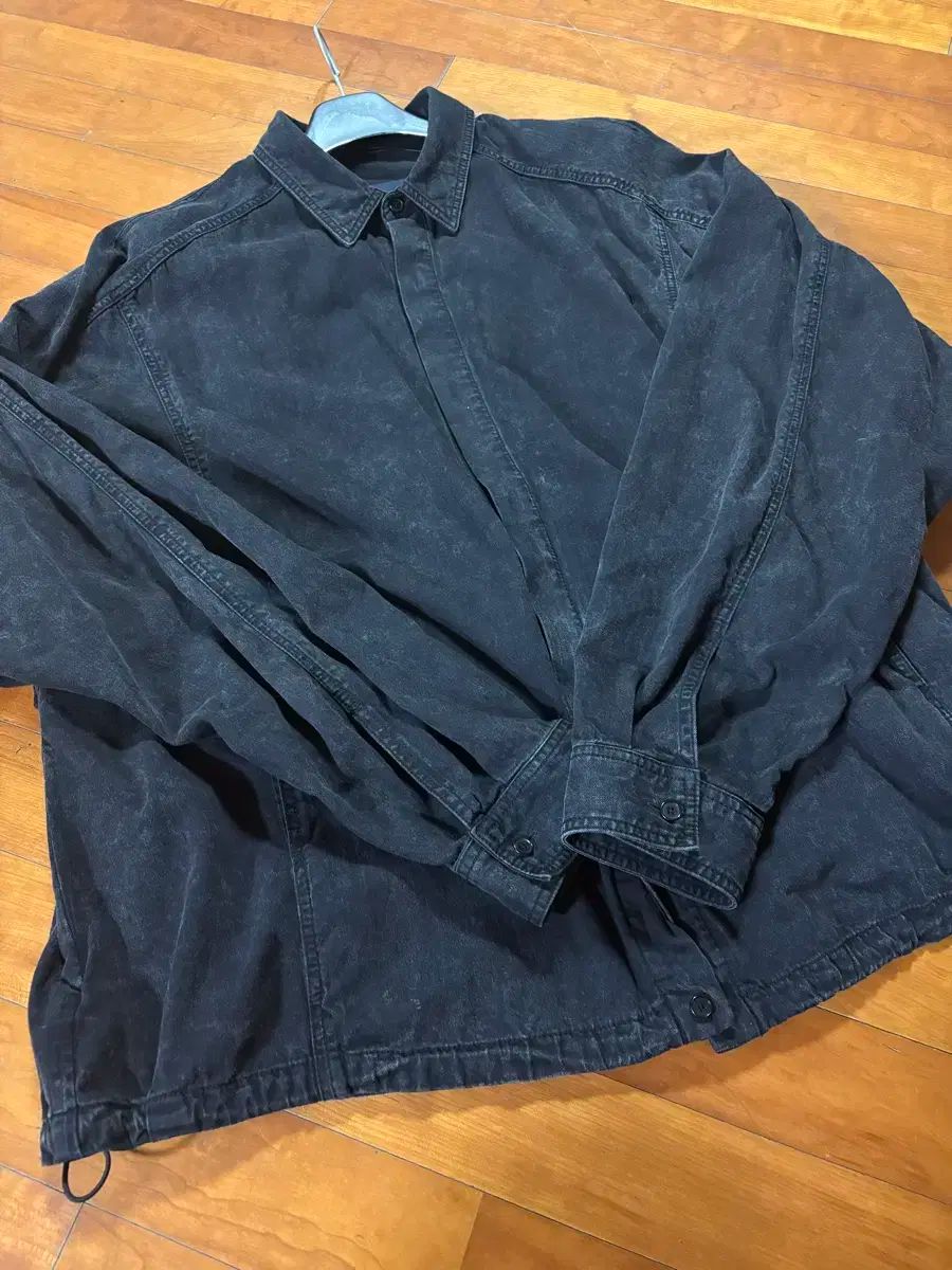 50 Juun.J 24FW デニム コーチ ダイングシャツ