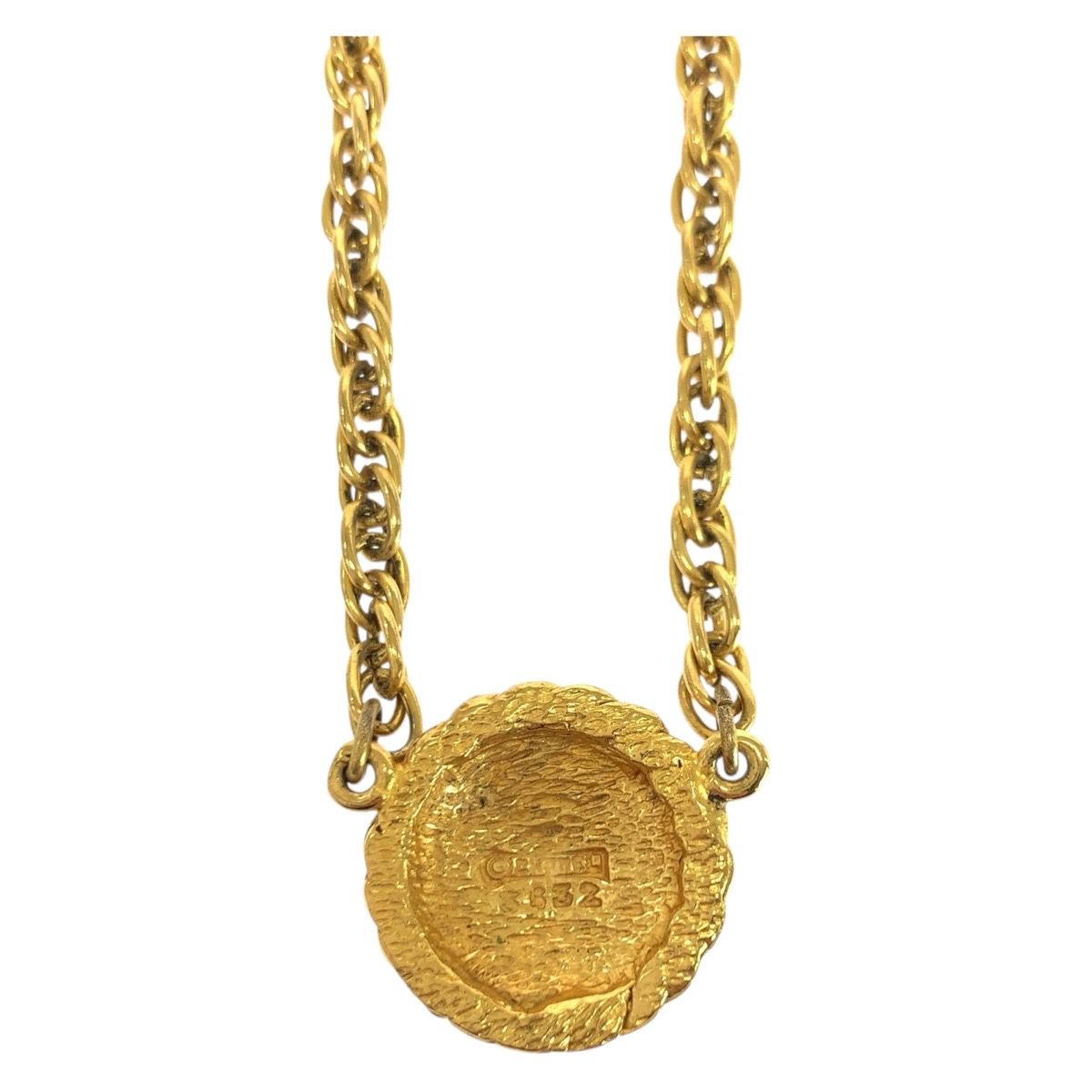 美品 CHANEL シャネル ヴィンテージ ココマーク ゴールド メッキ