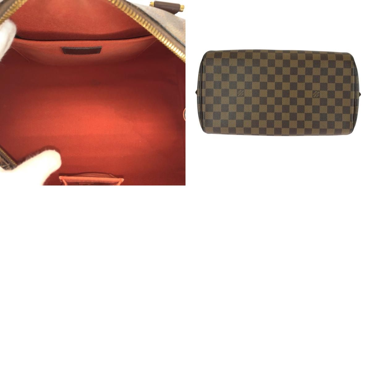 美品 LOUIS VUITTON ルイヴィトン ダミエ リベラMM ブラウン ゴールド