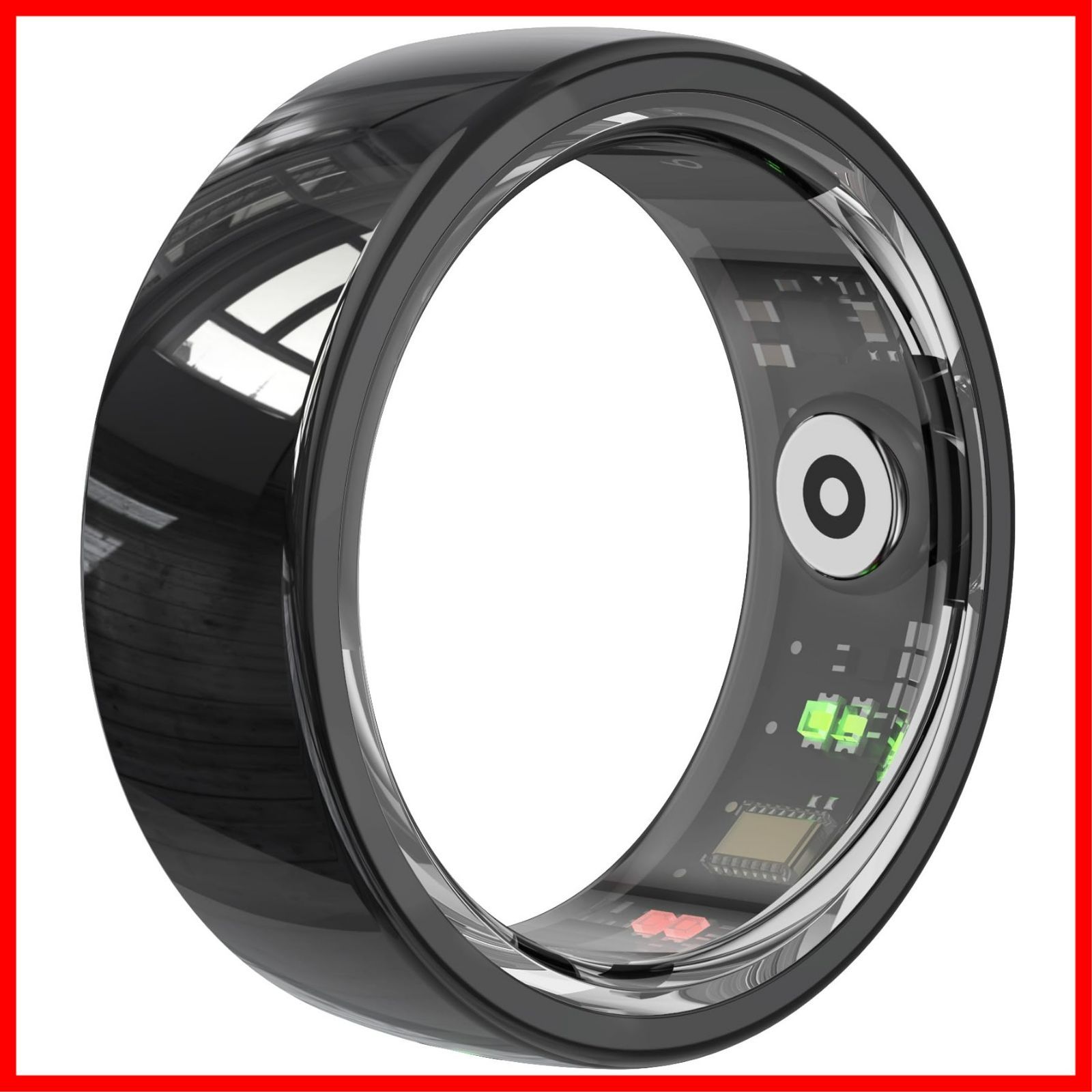 防水 遠隔撮影 歩数計 消費カロリー 活動量計 ワイヤレス充電ケース付き 温度 H R SP O 2飽和度 睡眠検測 体調管理 着信通知 SNSリマインダー 健康指輪 Bluetooth指輪 IOS Android スマート レディーズ メンズ スマートリング