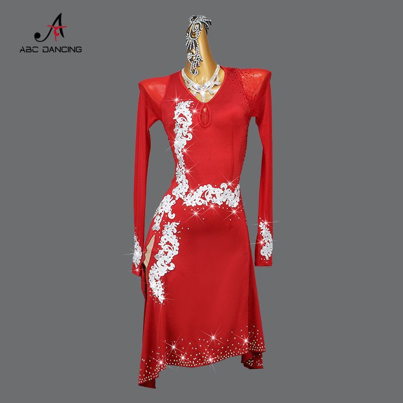 感 社交ダンス ドレス レディース 競技用 ステージ 舞台衣装 発表会 ダンスウェア ラテン サンバ ルンバ チャチャ ワルツ タンゴ モダンダンス パーティー 演出服 フラメンコ ベリーダンス フォーマルドレス P-148