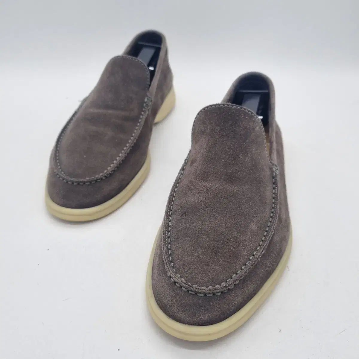 ロロ ピアーナ サマー ウォーク グレー 38 レディース 245 250 mm