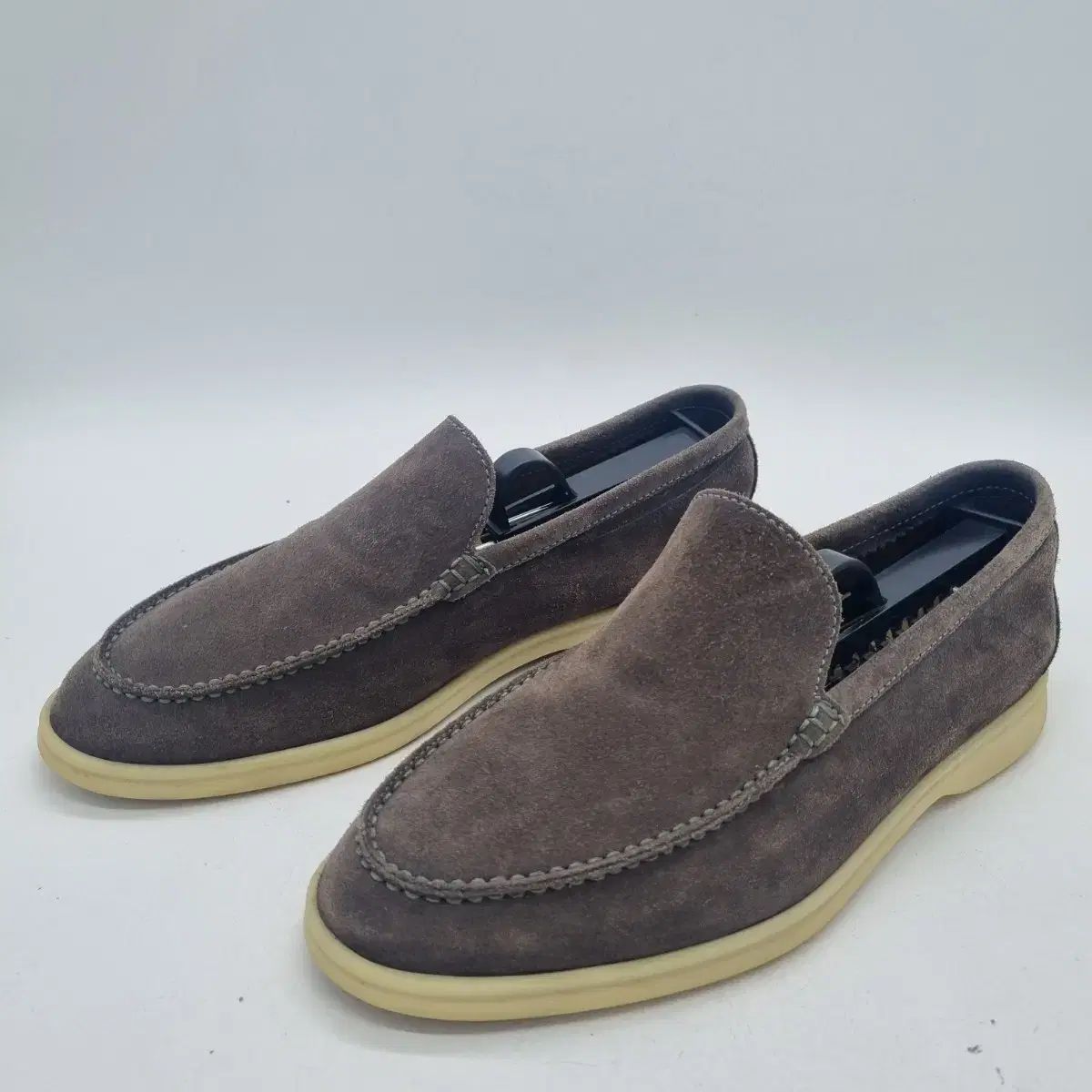 ロロ ピアーナ サマー ウォーク グレー 38 レディース 245 250 mm