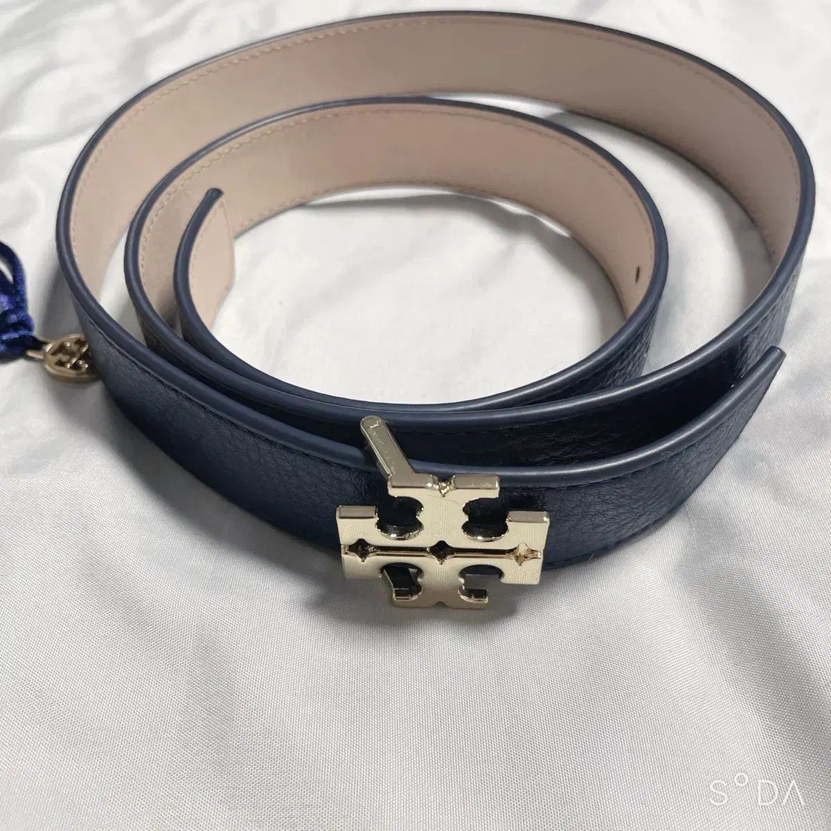 トリーバーチ ゴールド ベルト ダークグリーン 104cm